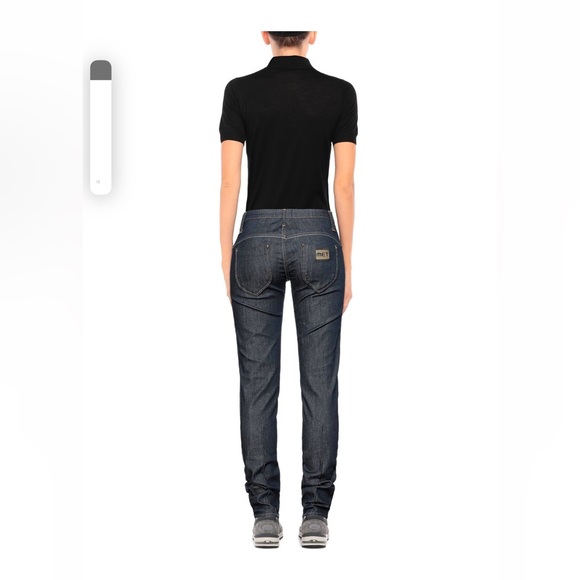 NWT MET JEANS Italian maker jeans in size 31, in blue color. Heavy fabric - Picture 3 of 4